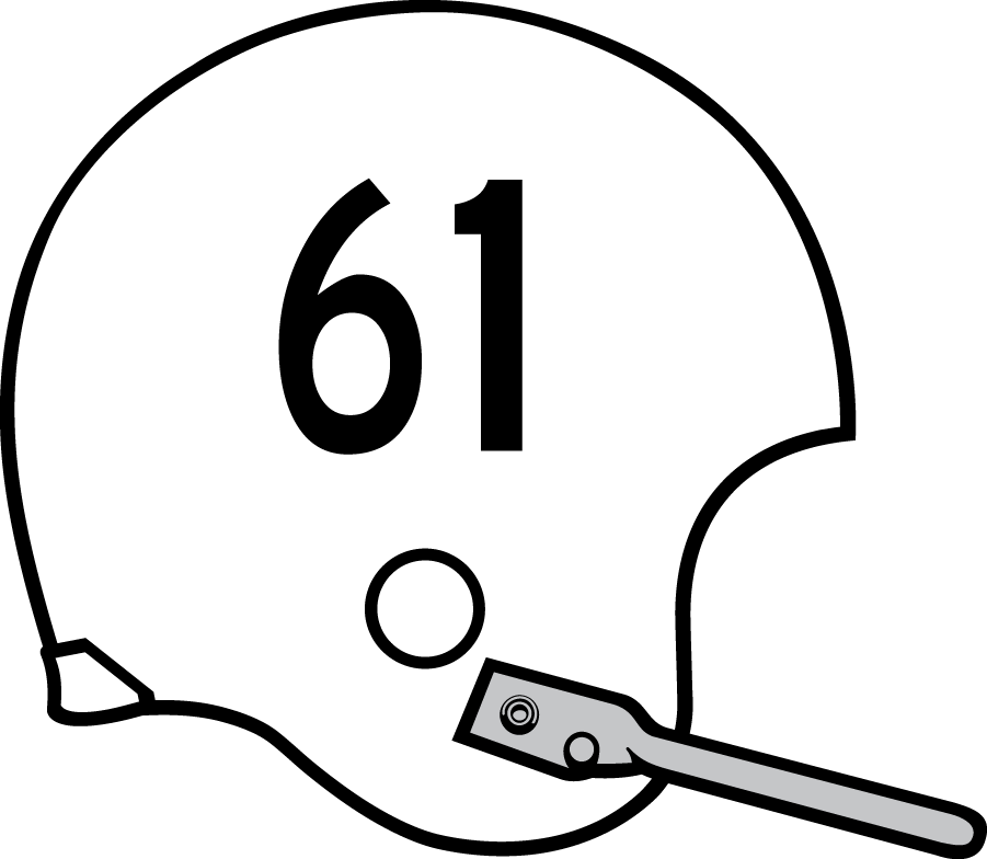 Nebraska Cornhuskers 1961-1965 Helmet Logo iron on transfers for T-shirts